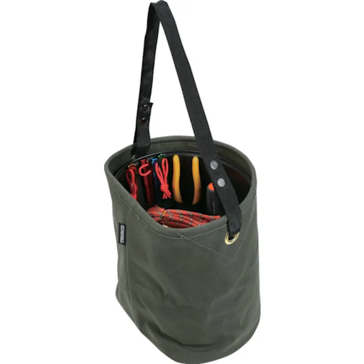 【CAINZ-DASH】トラスコ中山 D型電工バケツ W263XD220XH250 黒 TADBD25【別送品】