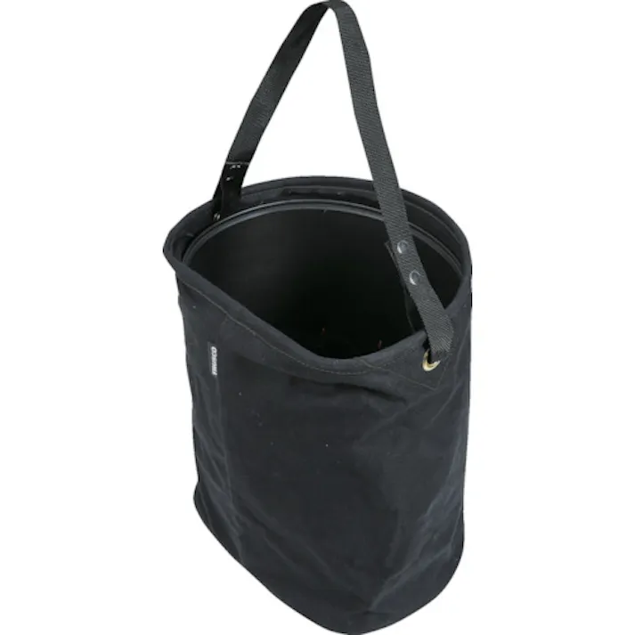 【CAINZ-DASH】トラスコ中山 D型電工バケツ W362XD300XH350 黒 TADBD35【別送品】