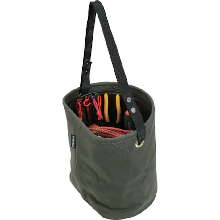 【CAINZ-DASH】トラスコ中山 D型電工バケツ W362XD300XH350 黒 TADBD35【別送品】