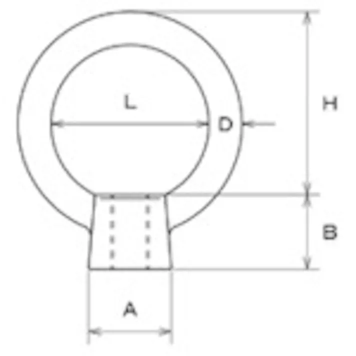 【CAINZ-DASH】トラスコ中山 ステンレス ビッグアイナット(鋳造製)5MM TINB-5M【別送品】
