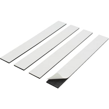【CAINZ-DASH】トラスコ中山 強力マグネット粘着付テープ　４個入り　２００Ｘ２５Ｘ２【別送品】