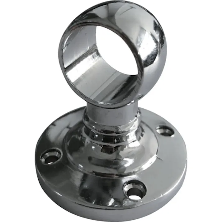 【CAINZ-DASH】トラスコ中山 クロームブラケット Φ19 通 TCRB-19T【別送品】