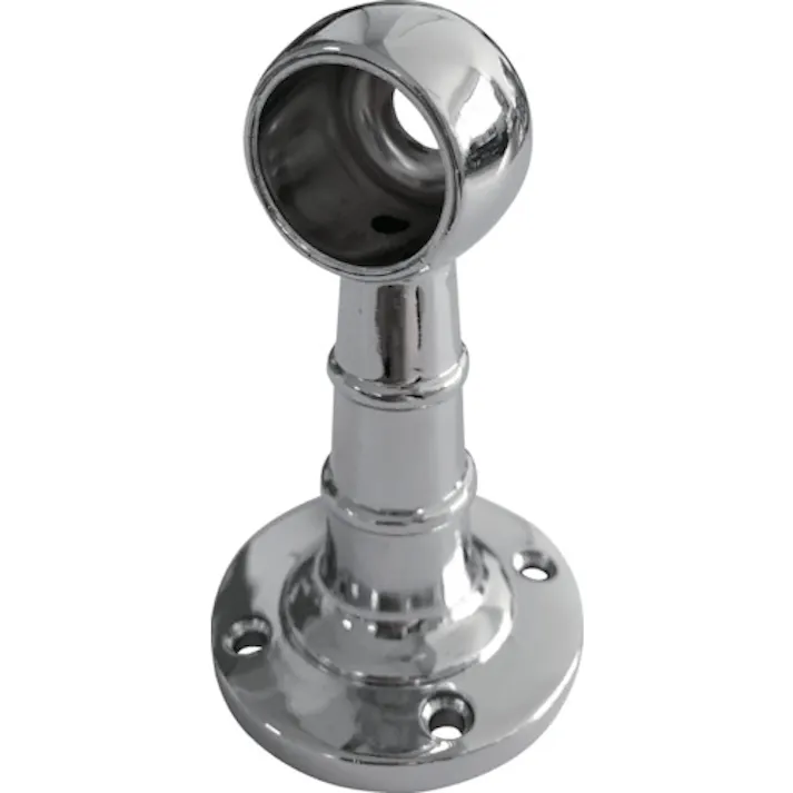 【CAINZ-DASH】トラスコ中山 クローム首長ブラケット Φ25 止 TCRBL-25S【別送品】