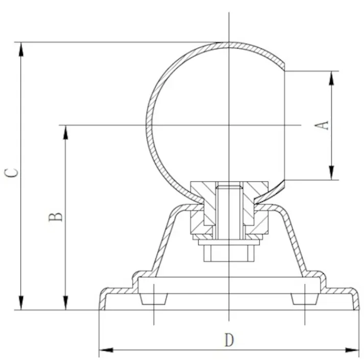 【CAINZ-DASH】トラスコ中山 ステンレスブラケット Φ25 止 TCRBS-25S【別送品】