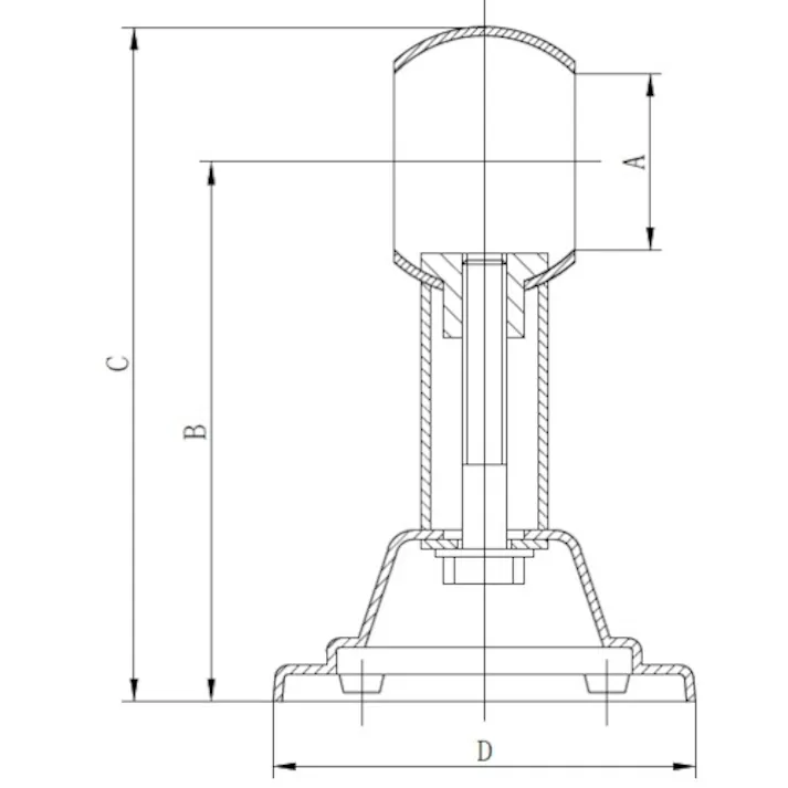 【CAINZ-DASH】トラスコ中山 ステンレス首長ブラケット Φ32 通 TCRBLS-32T【別送品】