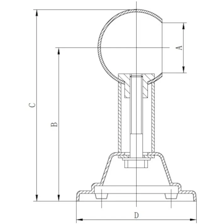 【CAINZ-DASH】トラスコ中山 ステンレス首長ブラケット Φ25 止 TCRBLS-25S【別送品】