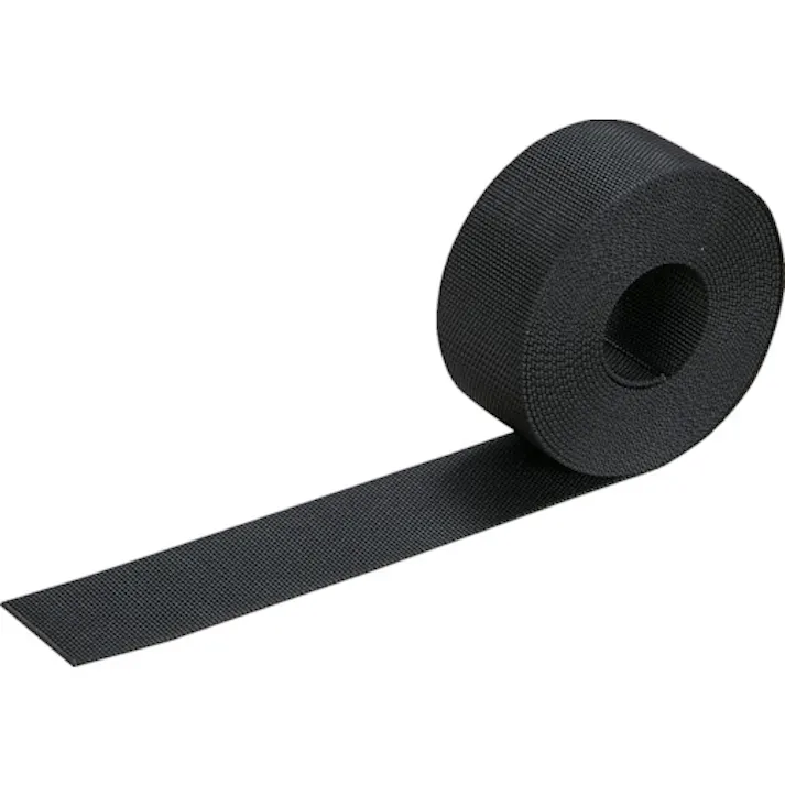 【CAINZ-DASH】トラスコ中山 ナイロン平ベルトト 2.0tx50mmx5m 黒 TNB505-BK【別送品】