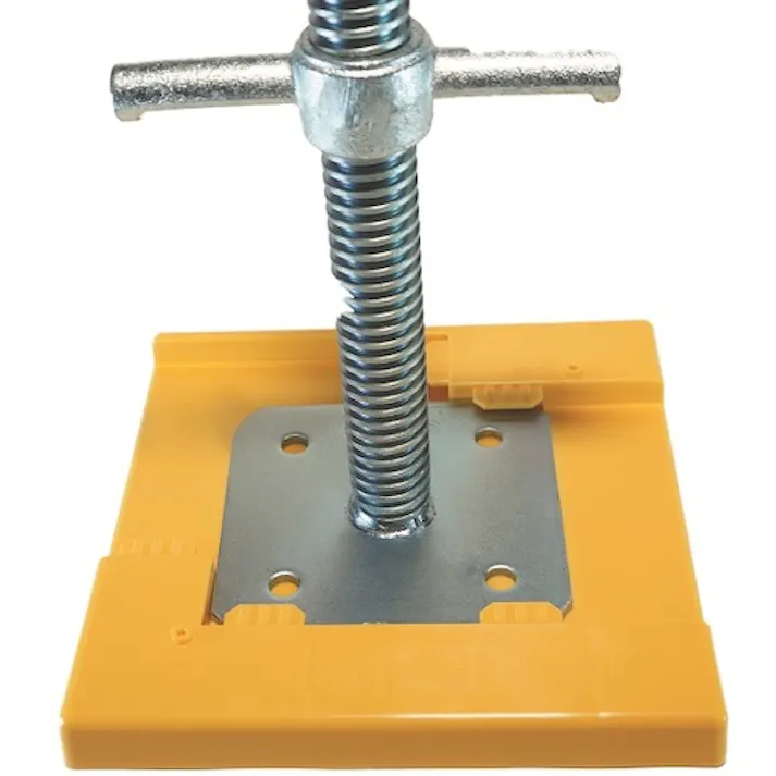 【CAINZ-DASH】トラスコ中山 単管用アジャストベース 120×120 BB120【別送品】