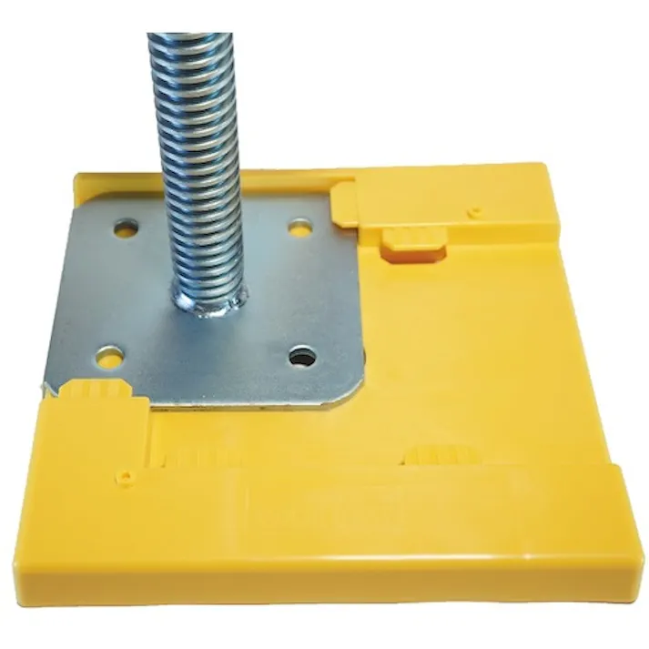 【CAINZ-DASH】トラスコ中山 単管用アジャストベース 120×120 BB120【別送品】