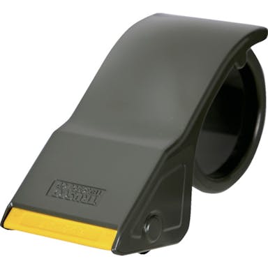【CAINZ-DASH】トラスコ中山 テープカッター　３インチ紙管　樹脂製　ＯＤ色 TEX-2508-OD【別送品】