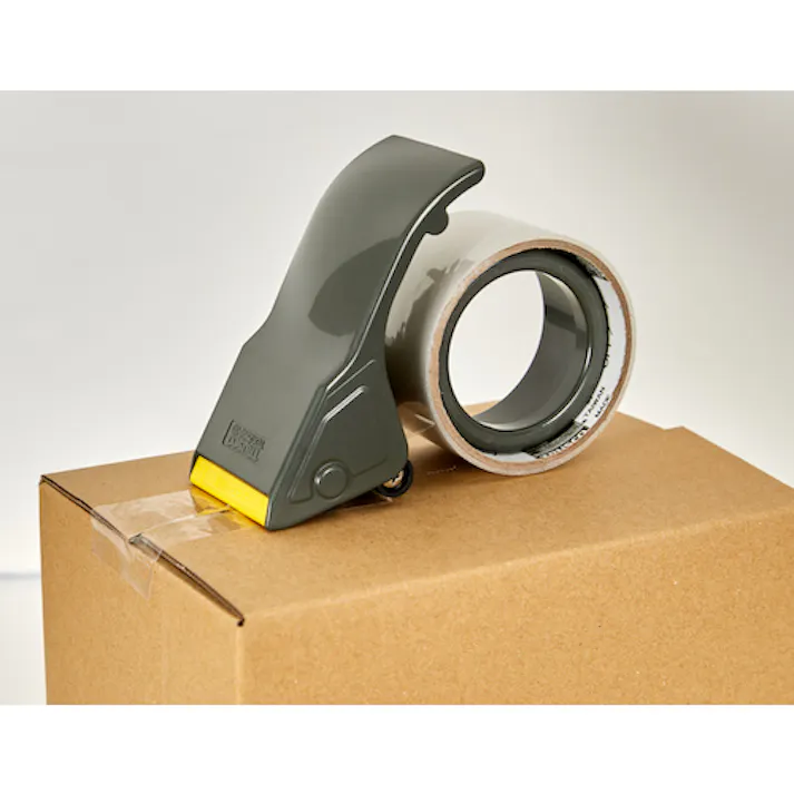 【CAINZ-DASH】トラスコ中山 テープカッター 3インチ紙管 樹脂製 OD色 TEX-2508-OD【別送品】