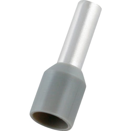 【CAINZ-DASH】トラスコ中山 フェルール圧着端子　絶縁スリーブ付き　４－９　１００個入 FT4009-GY【別送品】