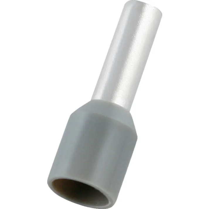 【CAINZ-DASH】トラスコ中山 フェルール圧着端子 絶縁スリーブ付き 4-9 100個入 FT4009-GY【別送品】