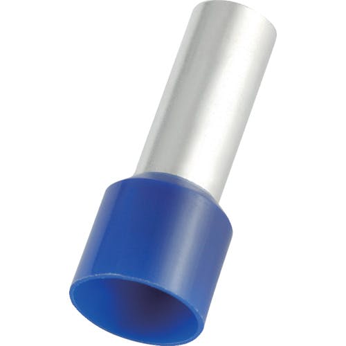 【CAINZ-DASH】トラスコ中山 フェルール圧着端子　絶縁スリーブ付き　５０－２５　５０個入 FT50025-BL【別送品】