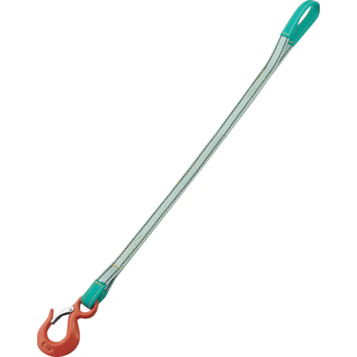 【CAINZ-DASH】トラスコ中山 1本吊ベルトスリングセット 25mm幅X1m 最大使用荷重1t TPSH25-1P10【別送品】