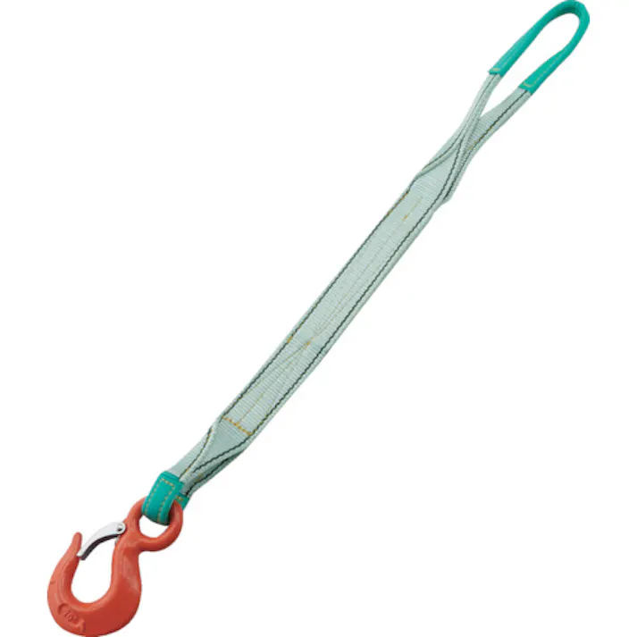 【CAINZ-DASH】トラスコ中山 1本吊ベルトスリングセット 50mm幅X1m 最大使用荷重2t TPSH50-1P10【別送品】