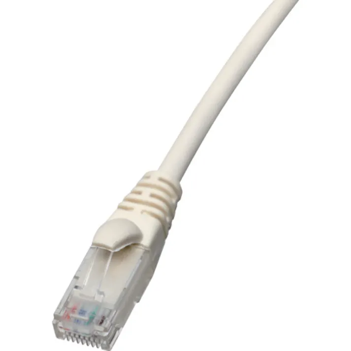 【CAINZ-DASH】トラスコ中山 LANケーブル(Cat6A対応ツメ折れ防止) 5mホワイト TLANC6A-5-W【別送品】