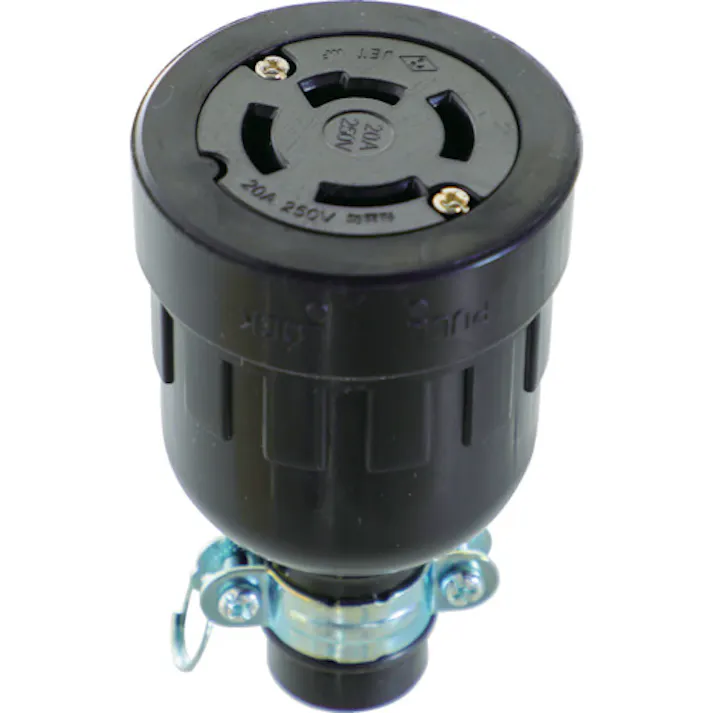 【CAINZ-DASH】トラスコ中山 引掛ゴムコネクタボデー接地3P TMH2648【別送品】