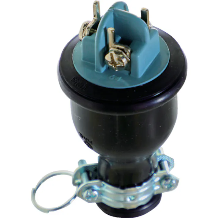 【CAINZ-DASH】トラスコ中山 防水プラグ接地2P TME2542【別送品】