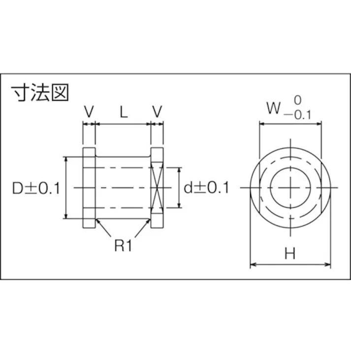【CAINZ-DASH】トラスコ中山 引張りリンク用リテーナ(ボルト付き) T-LLKT10-18【別送品】