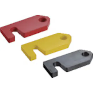 【CAINZ-DASH】トラスコ中山 型開き防止プレート 黄 T-DDPPH38-50-Y【別送品】