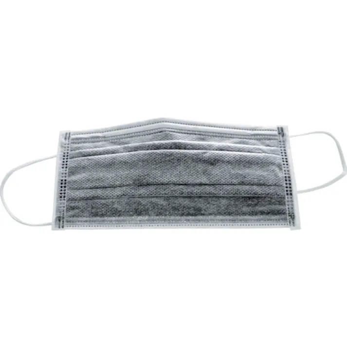 【CAINZ-DASH】トラスコ中山 一般作業用活性炭入マスク(耳掛けタイプ)4層 フリーサイズ (50枚入) TEM4C-50【別送品】