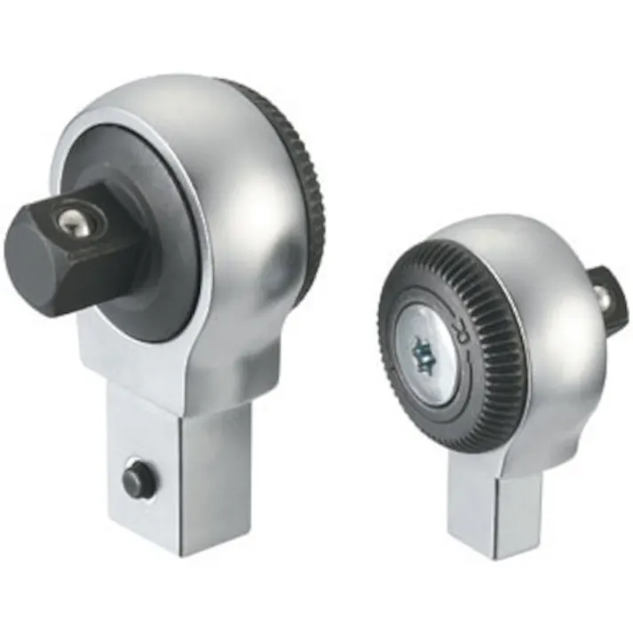 【CAINZ-DASH】トラスコ中山 ラウンド型ラチェットヘッド 差込角19.0mm 取付サイズ14X18mm RRH6-1418【別送品】