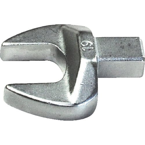 トラスコ中山 オープンヘッド 二面寸法19mm 取付サイズ9X12mm OE19-912 トルクレンチ用交換ヘッド トラスコ中山 オープンヘッド 二面寸法19mm 取付サイズ9X12mm OE19-912 トルクレンチ用交換ヘッド