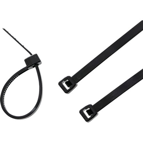 トラスコ中山 ケーブルタイ 幅3.5mmX80mm 最大結束Φ15 耐候性 100本入 TRCVJH-80W ケーブルタイ(屋内・屋外用) トラスコ中山 ケーブルタイ 幅3.5mmX80mm 最大結束Φ15 耐候性 100本入 TRCVJH-80W ケーブルタイ(屋内・屋外用)