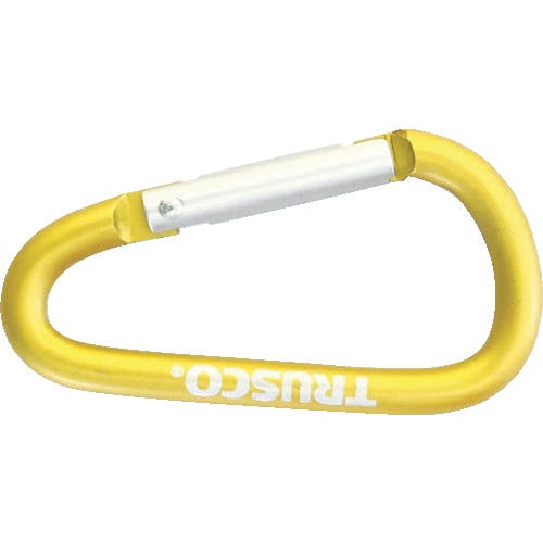 トラスコ中山 まとめ買い カラビナ 線径5mmX50mm D型 ゴールド10個 TKN550GO10P カラビナ トラスコ中山 まとめ買い カラビナ 線径5mmX50mm D型 ゴールド10個 TKN550GO10P カラビナ
