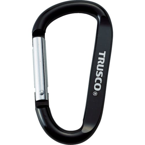 トラスコ中山 まとめ買い カラビナ 線径8mmX80mm D型 ブラック10個 TKN880BK10P カラビナ トラスコ中山 まとめ買い カラビナ 線径8mmX80mm D型 ブラック10個 TKN880BK10P カラビナ