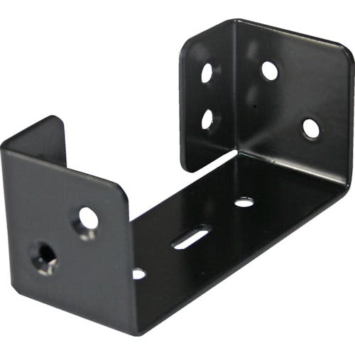 トラスコ中山 2x4サポート 黒粉体塗装 受け金物 24S-94BK ジョイント金具 トラスコ中山 2x4サポート 黒粉体塗装 受け金物 24S-94BK ジョイント金具