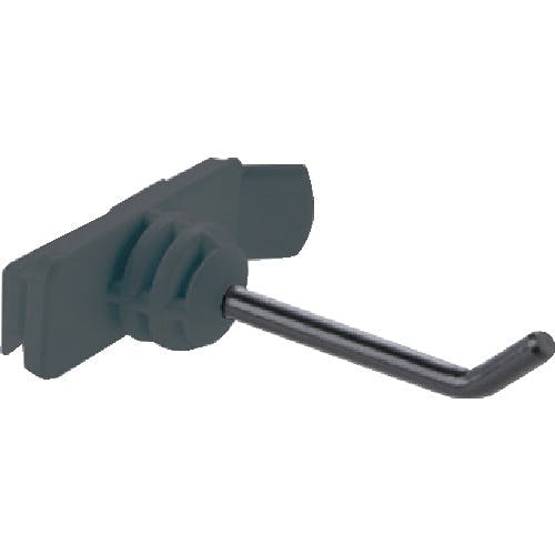 トラスコ中山 パネリーナ用樹脂フック 横型ロング 黒 TUR-FJYL-BK パンチングパネルラック用オプション トラスコ中山 パネリーナ用樹脂フック 横型ロング 黒 TUR-FJYL-BK パンチングパネルラック用オプション