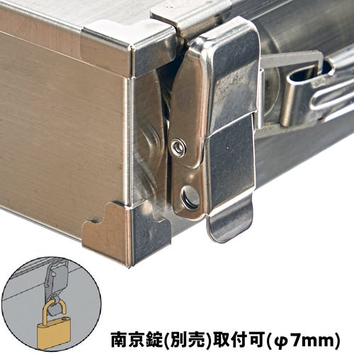 CAINZ-DASH】トラスコ中山 ステンレス トランク工具箱