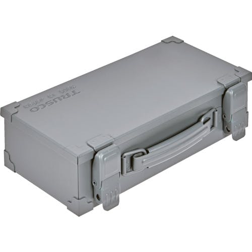 トラスコ中山 トランク型工具箱 アーセナルグレー W270xD145xH70 CT-260-DG スチール製工具箱 トラスコ中山 トランク型工具箱 アーセナルグレー W270xD145xH70 CT-260-DG スチール製工具箱