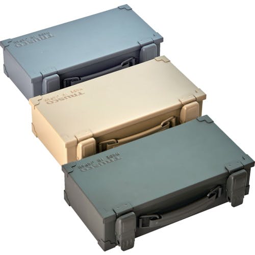 CAINZ-DASH】トラスコ中山 トランク型工具箱 アーセナルグレー