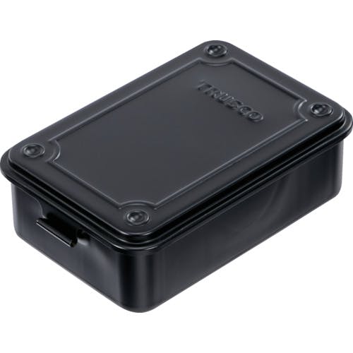 トラスコ中山 トランク型工具箱 154X105X52 つや消しブラック T-150MBK スチール製工具箱 トラスコ中山 トランク型工具箱 154X105X52 つや消しブラック T-150MBK スチール製工具箱