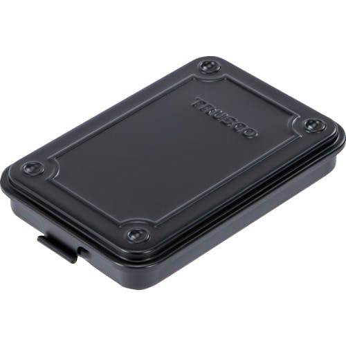 トラスコ中山 トランク型工具箱 154X105X29 つや消しブラック T-15MBK スチール製工具箱 トラスコ中山 トランク型工具箱 154X105X29 つや消しブラック T-15MBK スチール製工具箱
