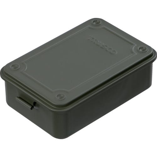 トラスコ中山 トランク型工具箱 154X105X52 つや消しOD T-150MOD スチール製工具箱 トラスコ中山 トランク型工具箱 154X105X52 つや消しOD T-150MOD スチール製工具箱