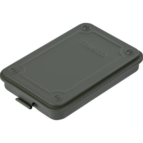 トラスコ中山 トランク型工具箱 154X105X29 つや消しOD T-15MOD スチール製工具箱 トラスコ中山 トランク型工具箱 154X105X29 つや消しOD T-15MOD スチール製工具箱