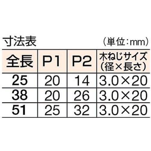 トラスコ中山 ステンレス製スプリング蝶番 全長80mm TSH-80C 蝶番(蝶番) トラスコ中山 ステンレス製スプリング蝶番 全長80mm TSH-80C 蝶番(蝶番)