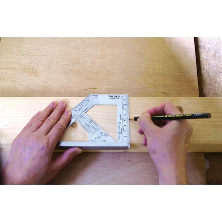 【CAINZ-DASH】トラスコ中山 止型定規 スコヤ型 TS-TSA【別送品】