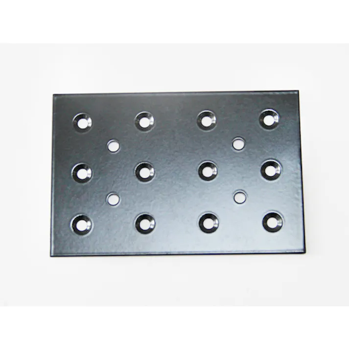 【CAINZ-DASH】トラスコ中山 2×4サポート 黒粉体塗装 帯金物 24S-81BK【別送品】