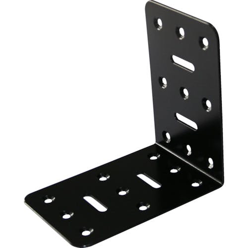 トラスコ中山 2x4サポート 黒粉体塗装 L字金物 24S-811BK ジョイント金具 トラスコ中山 2x4サポート 黒粉体塗装 L字金物 24S-811BK ジョイント金具