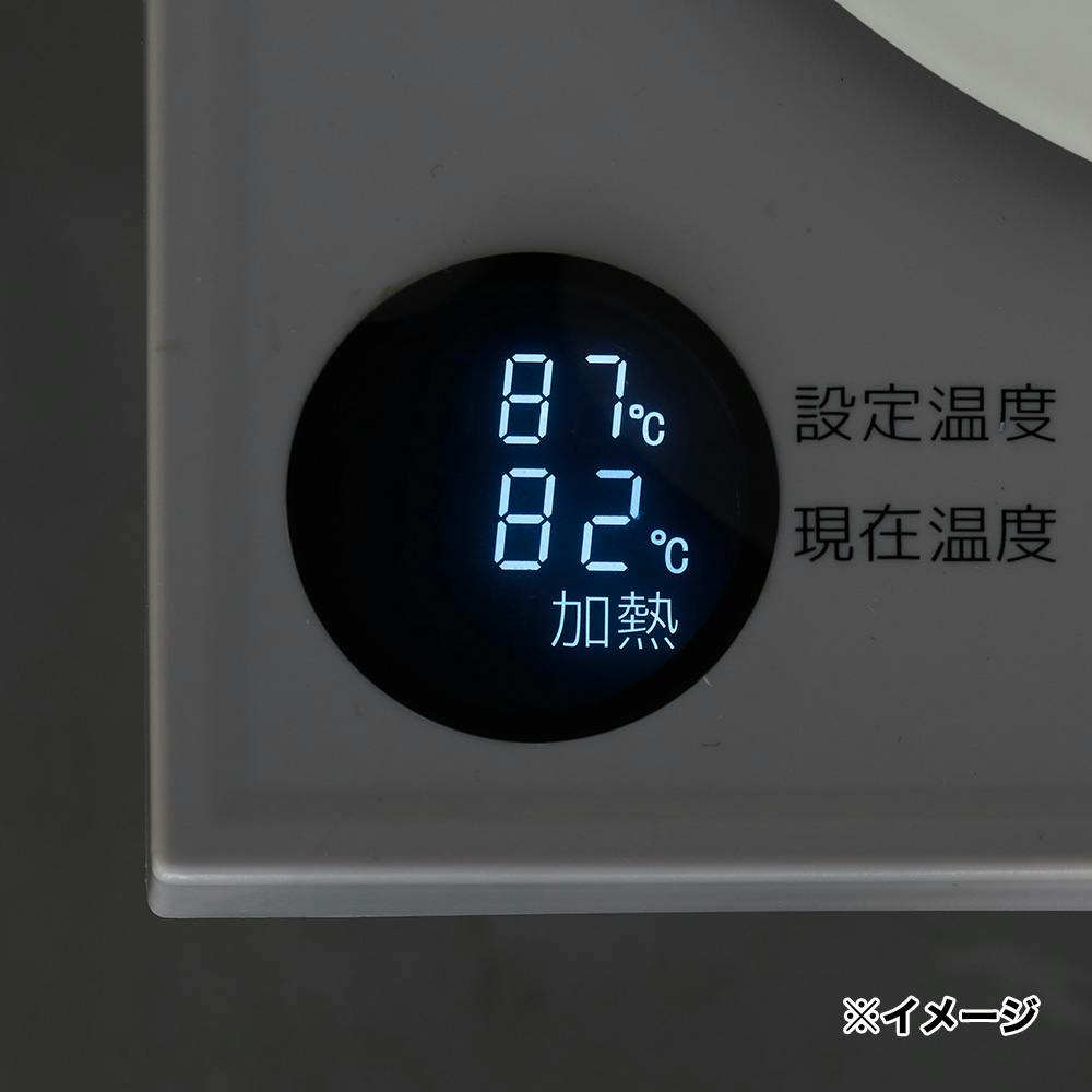 ドウシシャ 電気ケトル 温度設定できる電気ケトル 1.0L 温度調節機能