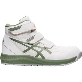 【CAINZ-DASH】アシックスジャパン ウィンジョブCP216 ホワイトXライケングリーン 27.5cm 1273A076.100-27.5【別送品】