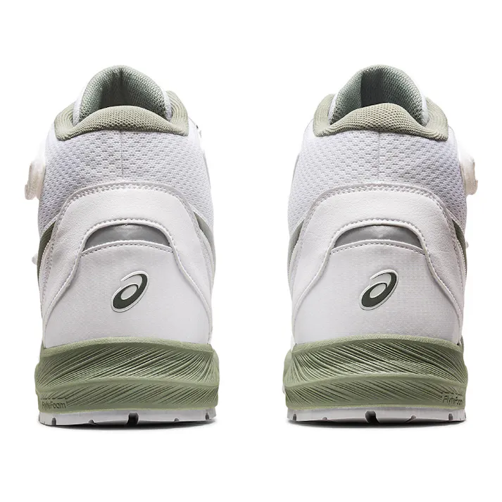 ウィンジョブCP216 ホワイトXライケングリーン 27.0cm