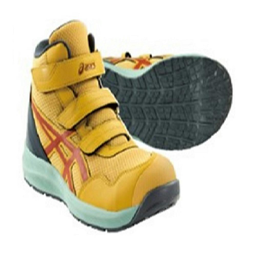 キ*キ様 数量限定 アシックス CP216 タイガーイエロー×スパイスラテ 28 アシックス タイガーイエロー×スパイスラテ 26.5cm CP216 | 作業着