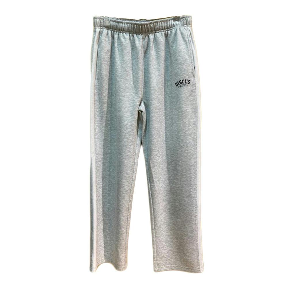 DISCUS ブリスターストレートパンツ グレー LL