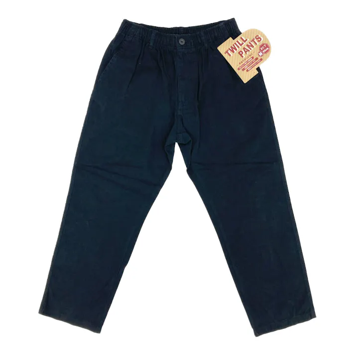 ツイルイージーパンツ ネイビー M 股下65cm